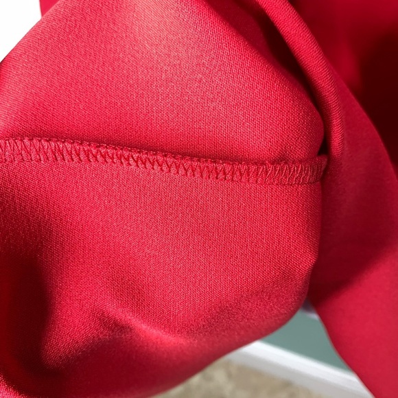 Everly Red Fit and Flare Mini Dress NWT Size Small - Picture 6 of 9